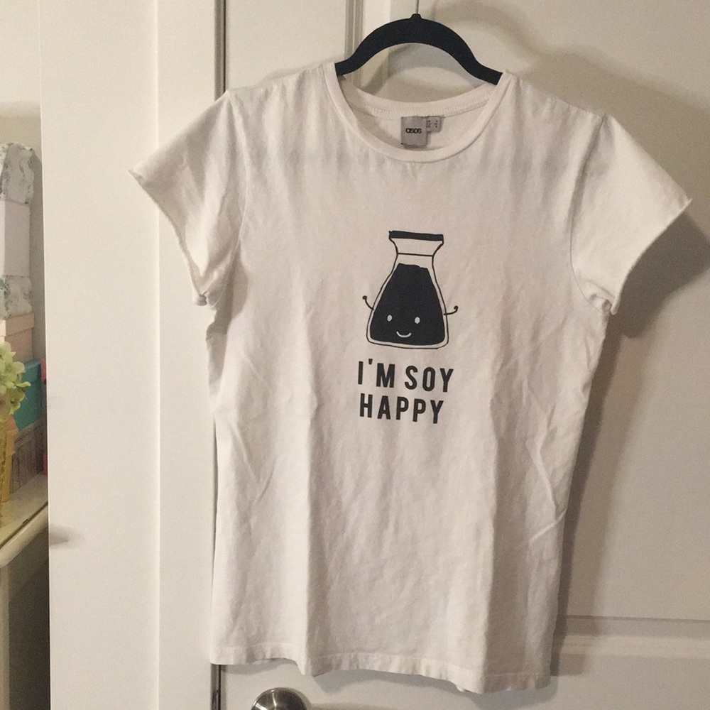ASOS Cute “I’m Soy Happy” T-Shirt